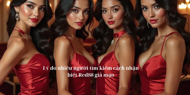 Lý do nhiều người tìm kiếm cách nhận biết Red88 giả mạo