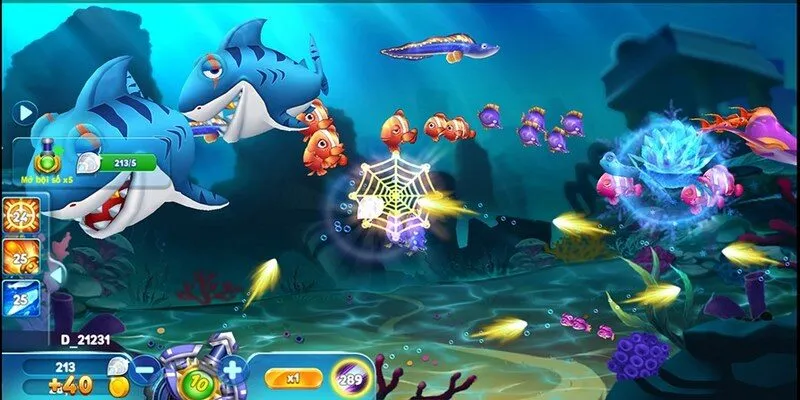Ưu điểm nổi bật khi chơi bắn cá xèng tại Red88: đồ họa đỉnh cao, gameplay mượt mà.